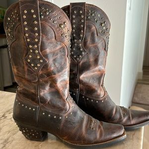 Ariat 7 boots cognac